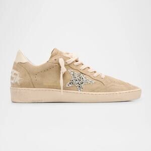 Golden Goose Ball Star Low-Top Suede Sneakers